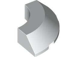 Brick, Round Corner 4 x 4 with Slope 45 Edge without Studs