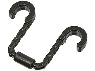 Minifigure, Utensil Handcuffs Batman Long (two clips with handgrip bar in middle)