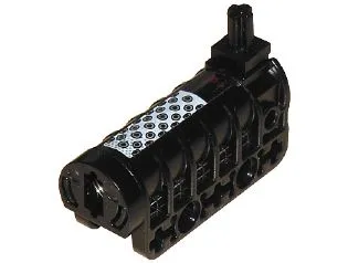 Projectile Launcher, Cannon, Flat Bottom with Heat Shield Pattern (Sticker) - Set 5974