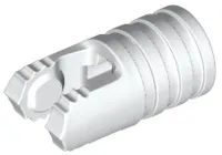 Hinge Cylinder 1 x 2 Locking with 2 Fingers and Axle Hole on Ends without Slots