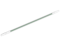 Hose, Flexible Ribbed with 8mm Ends 19L / 15.2cm with Molded Dark Green Center Pattern