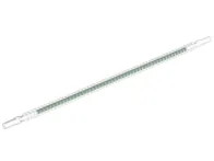 Hose, Flexible Ribbed with 8mm Ends 19L / 15.2cm with Molded Dark Green Center Pattern