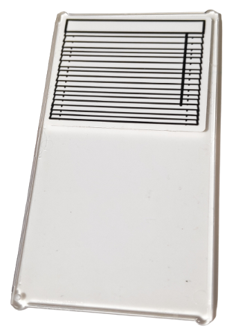 Glass for Window 1 x 4 x 6 with Venetian Blinds Pattern (Sticker) - Set 10292