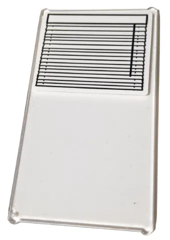 Glass for Window 1 x 4 x 6 with Venetian Blinds Pattern (Sticker) - Set 10292