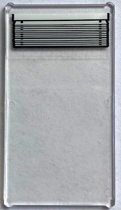 Glass for Window 1 x 4 x 6 with Venetian Blinds Up Pattern (Sticker) - Set 21336