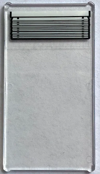 Glass for Window 1 x 4 x 6 with Venetian Blinds Up Pattern (Sticker) - Set 21336