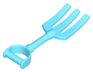 Duplo Utensil Pitchfork with Smooth Handle