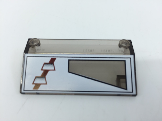 Slope 33 3 x 6 without Inner Walls with ARC-170 Starfighter Pattern Model Right Side