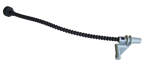 Duplo Hose 11L with Stud Holder and Pearl Light Gray Nozzle