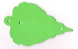 Foam Part for Set 5861 - Belville, Leaf 19 x 12 with 3 Holes