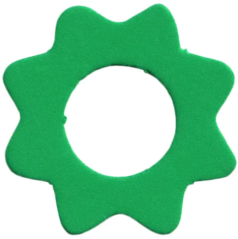 Foam Part for Set 5861 -  Belville, Flower/Crown Large 4 x 4 with Center Hole