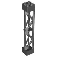 Support 2 x 2 x 10 Girder Triangular Vertical - Type 3 - 3 Posts, 2 Sections