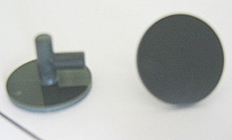 Minifigure, Shield Circular / Round Flat Face