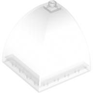 Panel 5 x 5 x 3 1/3 Corner Convex with Curved Top