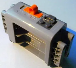 Electric 9V Battery Box 4 x 11 x 7 PF with Orange Switch