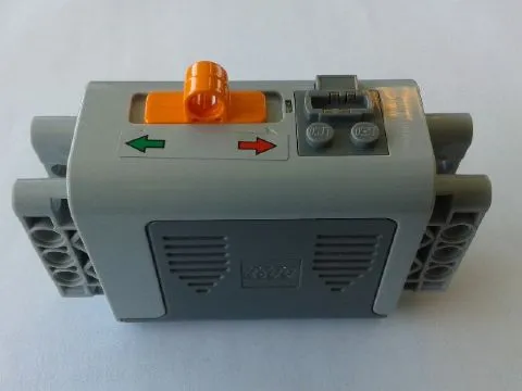 Electric 9V Battery Box 4 x 11 x 7 PF with Green and Red Arrows Pattern (Sticker) - Set 42008