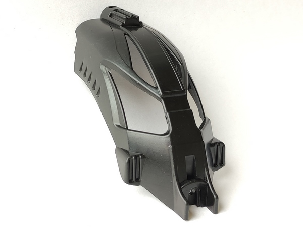 Windscreen 15 x 8 x 9 Curved Cockpit Cover with Side Cutouts (Upscaled Bionicle Mask Faxon)