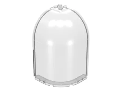 Panel 6 x 6 x 9 Corner Convex with Curved Top