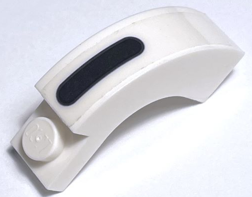 Arch 1 x 3 x 2 Curved Top with Black Stripe / Bar with Rounded Ends Pattern (Sticker) - Set 75309