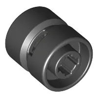 Wheel 11mm D. x 12mm, Hole Notched for Wheels Holder Pin