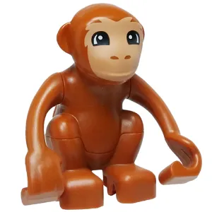 Duplo Monkey, Curled Tail with Nougat Face Pattern
