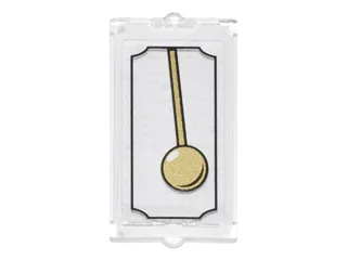 Glass for Window 1 x 2 x 3 with Gold Pendulum Pattern (Sticker) - Set 4840