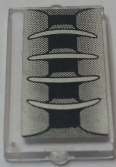 Glass for Window 1 x 2 x 3 with Vent Intake Pattern (Sticker) - Set 70721