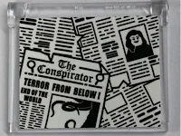 Glass for Window 1 x 4 x 3 - Opening with Newspaper 'The Conspirator' Pattern (Sticker) - Set 21310