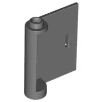 Door 1 x 3 x 3 Right - Open Between Top and Bottom Hinge