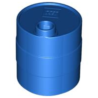 Duplo Container Oil Drum 2 x 2 x 2