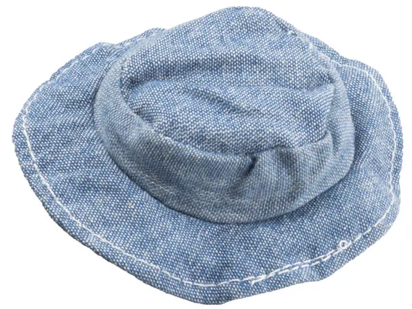Duplo, Doll Cloth Hat with Brim Denim