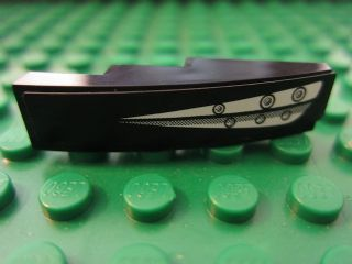 Slope, Curved 4 x 1 with Headlights Pattern Left Side (Sticker) - Sets 8159 / 8160