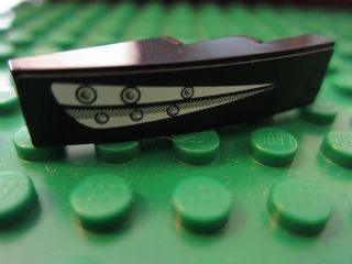 Slope, Curved 4 x 1 with Headlights Pattern Right Side (Sticker) - Sets 8159 / 8160