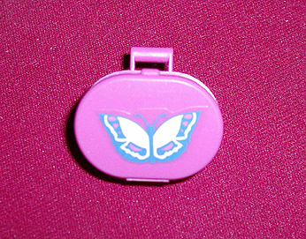 Scala Utensil Oval Case with Butterfly Pattern (Sticker) - Sets 5860 / 5870