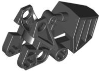 Bionicle Foot with Ball Joint Socket 3 x 6 x 2 1/3, Squared Tops