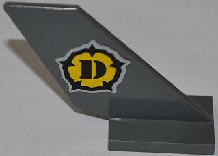 Tail Shuttle with Dino Logo Pattern on Both Sides (Stickers) - Sets 5886 / 5888