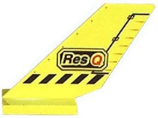 Tail Shuttle with Res-Q and Black Lines Pattern