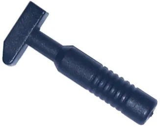 Minifigure, Utensil Tool Cross Pein Hammer - 6-Rib Handle