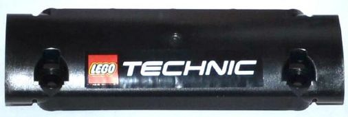 Technic, Panel Curved 11 x 3 with Technic Logo Pattern (Sticker) - Set 42008