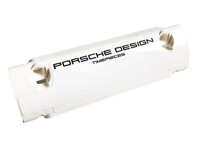 Technic, Panel Curved 11 x 3 with Black 'PORSCHE DESIGN' and 'TIMEPIECES' Pattern (Sticker) - Set 42096