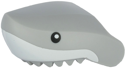 Shark Head Large with White Mouth and Black Eyes Pattern