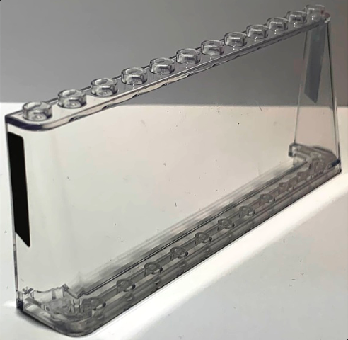 Windscreen 2 x 12 x 4 with Black Stripe Pattern on Both Sides (Stickers) – Set 10304