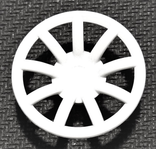 Wheel Cover 9 Spoke - 24mm D. - for Wheels 55982 and 56145