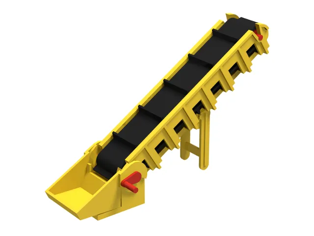 Conveyor Belt Inclined