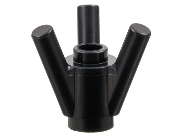 Brick, Round 1 x 1 with 3 Diagonal Bars