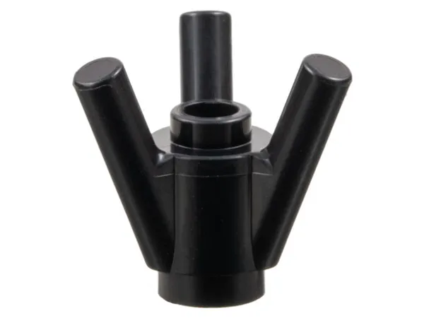 Brick, Round 1 x 1 with 3 Diagonal Bars