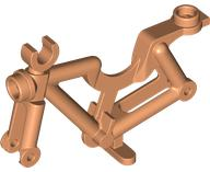 Bicycle Frame with Clip for Handlebars