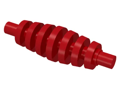 Conveyor Belt Inclined Axle