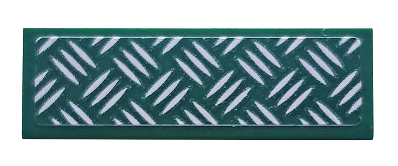 Tile 1 x 3 with Tread Plate Pattern (Sticker) - Set 75935