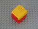 Duplo, Train Locomotive Cabin Nose with Yellow Top
